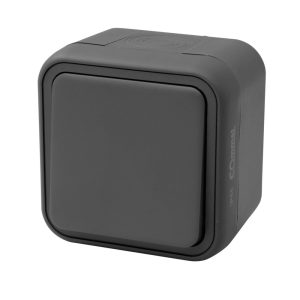 ОГ прекинувач обичен АНТРАЦИТ IP55 - Commel