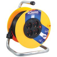 0960-min.jpg Кабелска макара на ПВЦ добош 20m - 3G1,5 | Commel