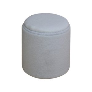 BaturWh.jpg BATUR - Бела Табуретка 38x34cm