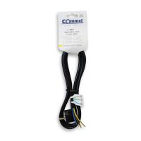 Поврзувачки кабел со PVC обвивка - 1.5m црн 3G1.5 | Commel