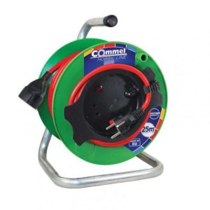 kabelska-makara-na-pvc-dobosh-25m-3g1-5-commel_1000x1000.jpg Кабелска макара на ПВЦ добош 25m - 3G1,5 | Commel