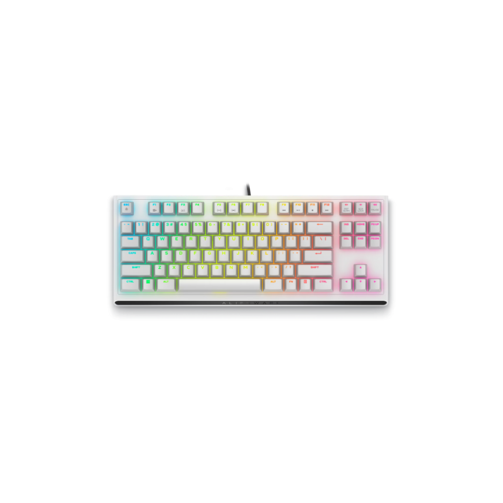 Dell Alienware AW420K Tenkeyless Gaming Keyboard Lunar Light - TehnoStore
